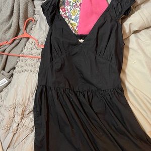 Abercrombie Cap Sleeve Corset Midi Dress